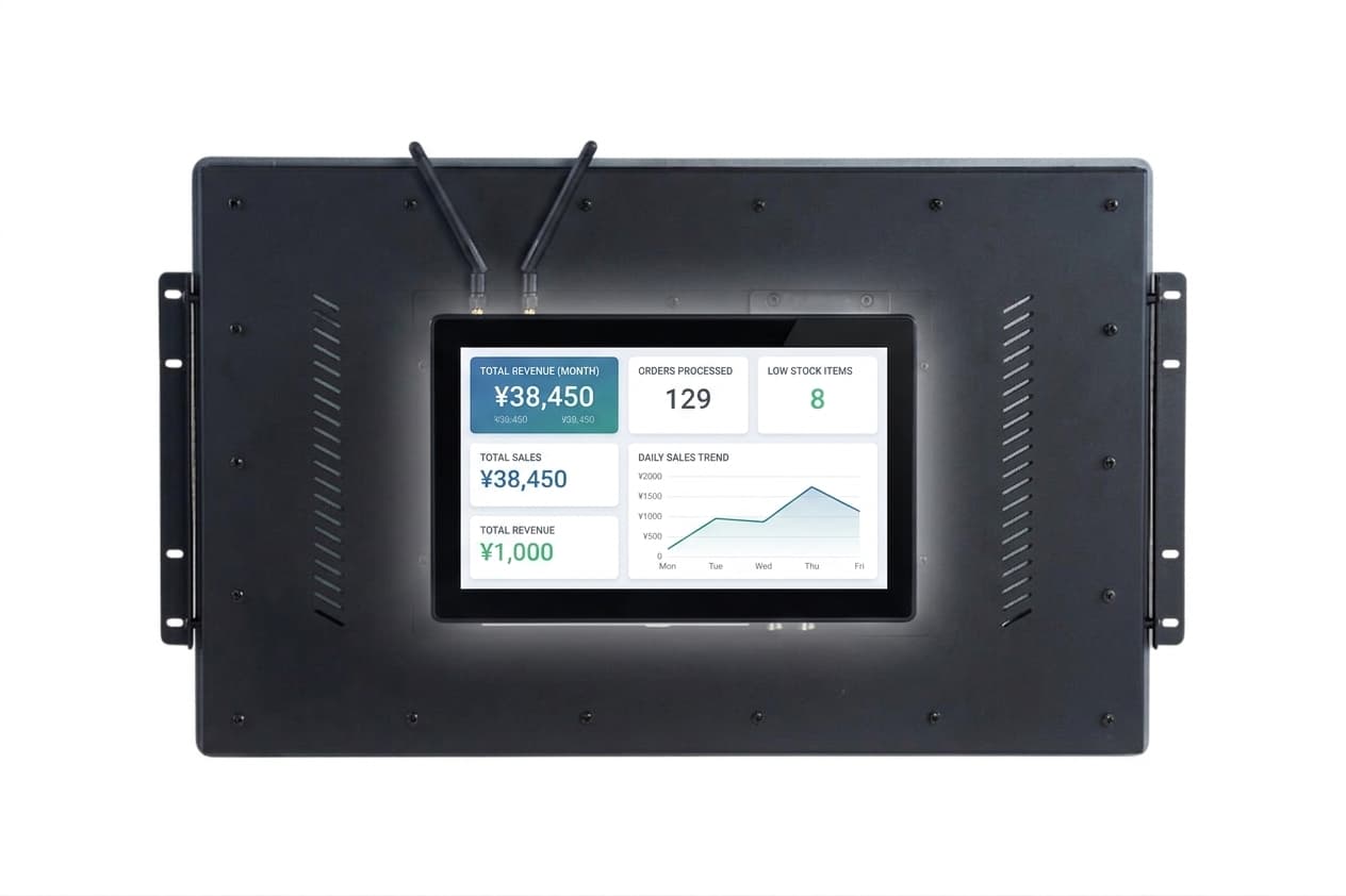 Quanmax 18.5'' Endüstriyel Panel PC J4125 8GB 256GB SSD FHD 6