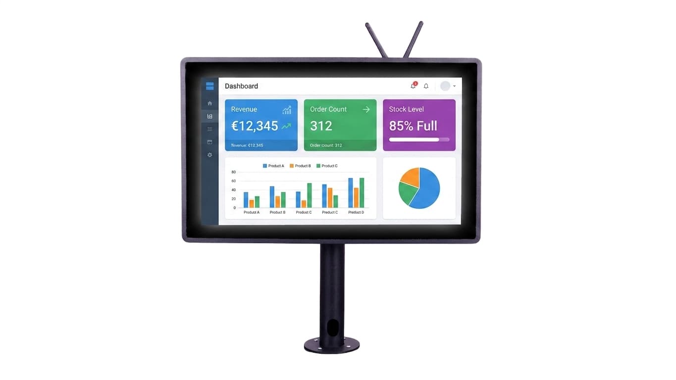 PosTürk TX-1850M 18.5'' Dokunmatik POS PC i5 8GB 256GB SSD 5